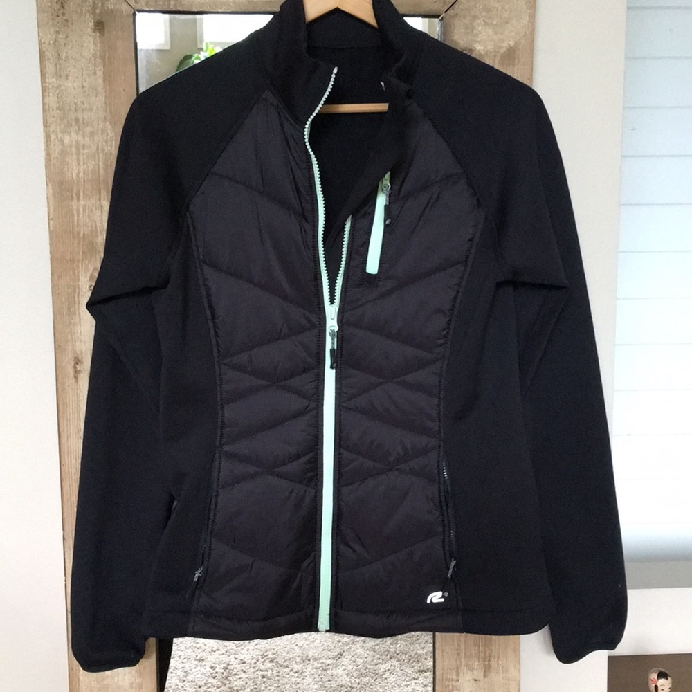 Zip-up athletic jacket